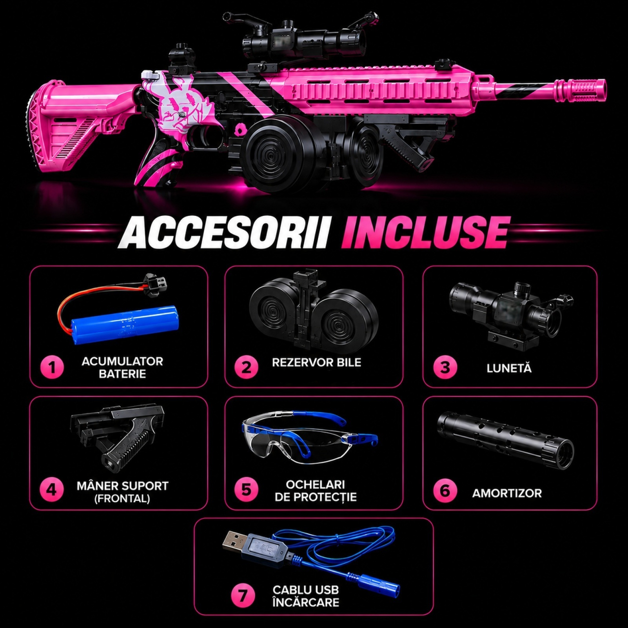 M4A1 - PinkStorm GelGun [4]