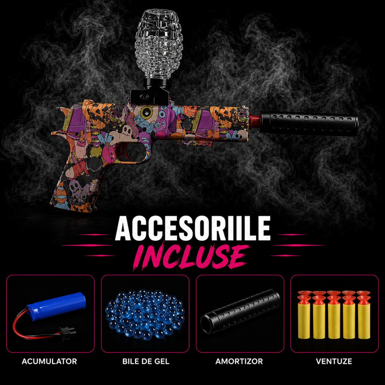 Pistol Halloween GelGun [2]