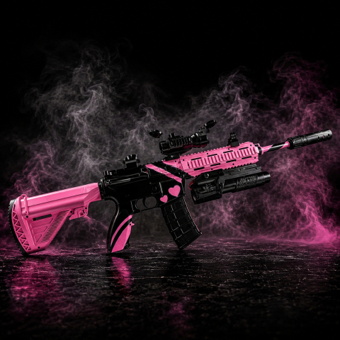 GelGuns - Blastere - M4A1 Pink Venom