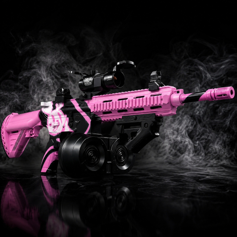 GelGuns - Blastere - M4A1 - PinkStorm GelGun