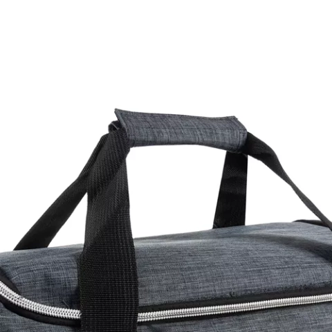 Geanta multifunctionala Trizand 40x25x20 cm – bagaj de mana avion, geanta sport & travel, material impermeabil, 20L, gri [2]
