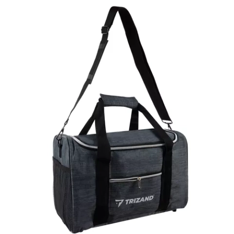 Geanta multifunctionala Trizand 40x25x20 cm – bagaj de mana avion, geanta sport & travel, material impermeabil, 20L, gri [4]