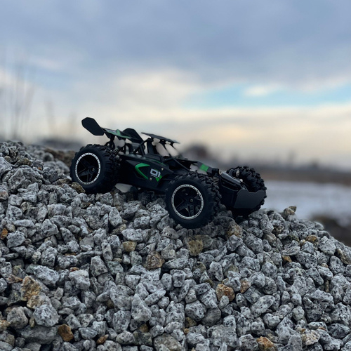 Masina off-road cu telecomanda Kruzzel, scara 1:18, multicolor, 23x14, 5x9cm, 2 baterii incluse [7]