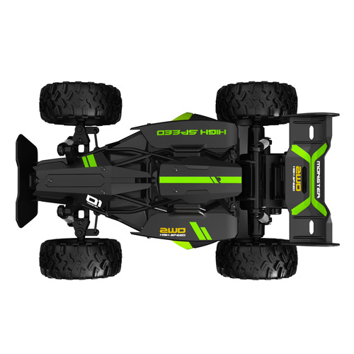 Masina off-road cu telecomanda Kruzzel, scara 1:18, multicolor, 23x14, 5x9cm, 2 baterii incluse [2]