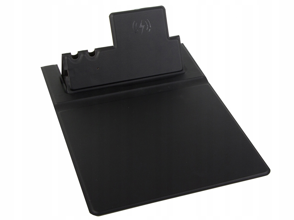 Mouse Pad cu Incarcare Wireless, Organizator Birou cu Suport Telefon si Suport Pixuri, Alimentare USB-C, Pliabil, 32 x 22.5 cm [2]
