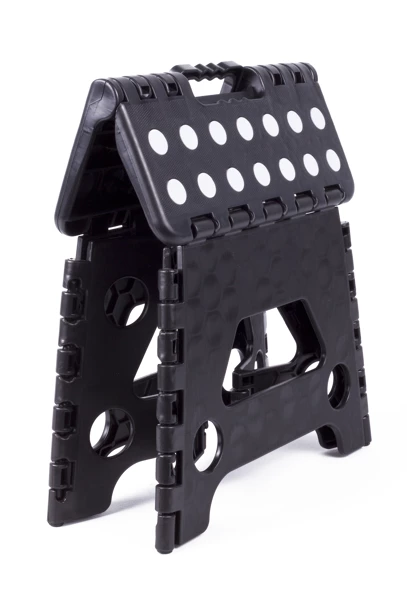 Scaun pliabil, negru-alb, dimensiune 23x19x19 cm [3]