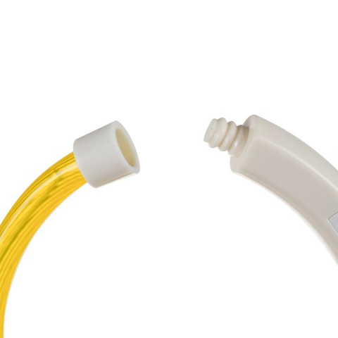 Zgarda LED reglabila Purlov, incarcare USB Type-C, 3 moduri de iluminare, 20-70 cm x 1.2 cm, PVC + ABS + cauciuc, culoare Galben [5]