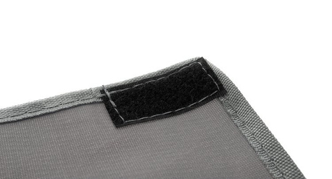 Cos de rufe pliabil, 3 compartimente sortare, 130 de Litri, Dark/Light/Color, 64.5 x 58 x 36.5 cm, Material textil impermeabil Oxford + cadru aluminiu, culoare Gri [1]