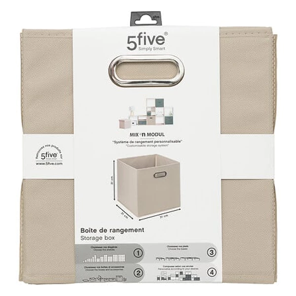 Cutie depozitare pentru dulap, 31 x 31 x 31 cm - lenjerie [2]