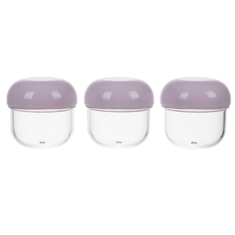 Kit de calatorie avion Trizand – recipiente cosmetice reutilizabile 10 piese, compatibil bagaj de mana, cu husa transparenta [4]