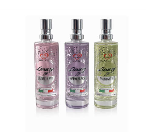 Parfum auto spray Eurodet Luxury 30 La Bele Vie, 30 ml, persistenta indelungata, eliminare mirosuri, aroma eleganta dulce, pentru masina si casa [1]