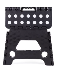 Scaun pliabil, negru-alb, dimensiune 23x19x19 cm [4]