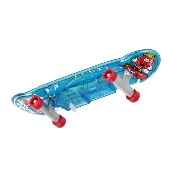 Set 3 mini skateboard-uri pentru degete Fingerboard, efecte luminoase, 10 cm, multicolor, 3+ ani [3]