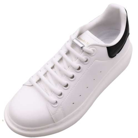 Sireturi elastice fara legare, sistem rapid cu blocare metalica, pentru adidasi si pantofi sport, ajustabile, 100 cm, alb [7]