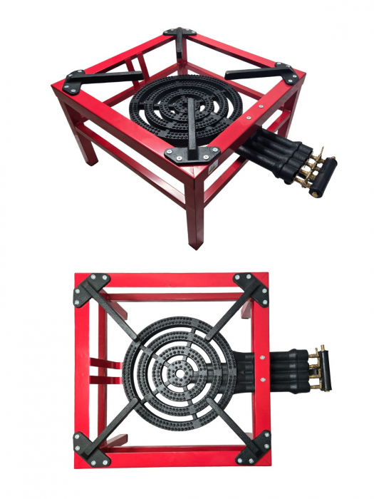 Arzator pe gaz cu 4 focuri [1]