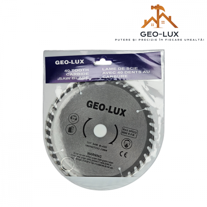 Disc circular pentru lemn 180 x 40 T x 22.23 mm [1]
