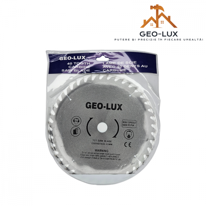 Disc circular pentru lemn 230 x 40 T x 22.23 mm [1]