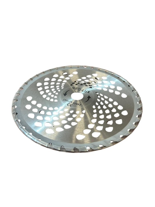 Disc pentru motocoasa ondulat, concav cu dinti vidia 255x25.4x40T [2]