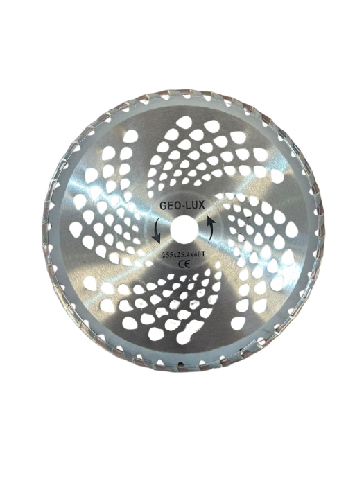 Disc pentru motocoasa ondulat, concav cu dinti vidia 255x25.4x40T [1]