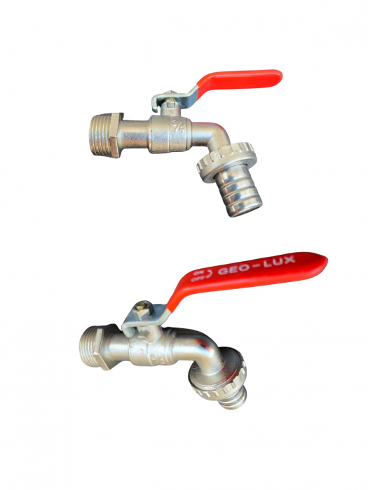 Robinet scurgere, din alama, cu sfera 3/4" [2]