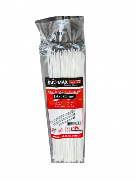 Set 100 buc coliere (soricei) plastic 3.6x370 [1]