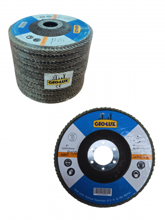 Discuri - set 10 discuri lamelare 125 Ø P100