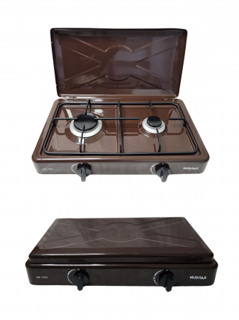 Camping - Plita gatit Turcia cu 2 ochiuri