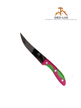 Casa - cutit de bucatarie cu lama de  5 inch si maner din plastic colorat