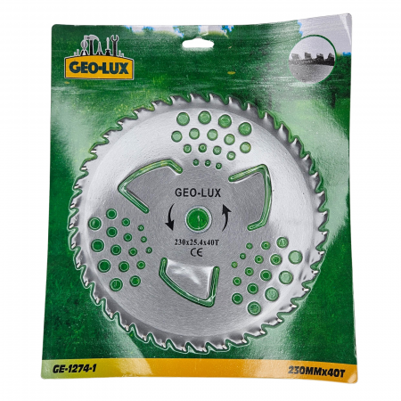 Motocoase și mașini de tuns iarba - disc-motocoasa-255x25-4-40t-geo-lux