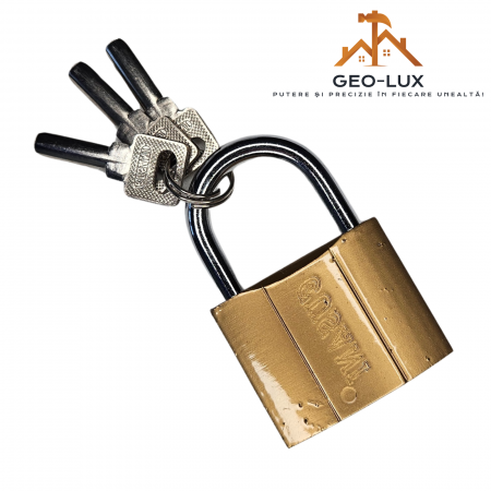 Lacăte - lacat-auriu-50mm