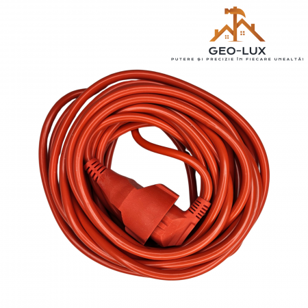 Electrice - prelungitor-1-priza-10m-3x1-5mm2-portocaliu-geo-lux