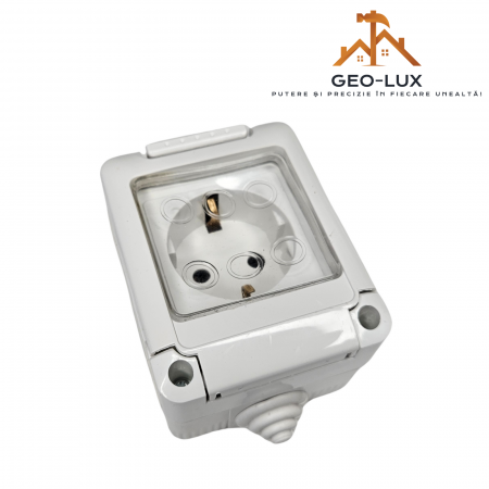 Prize și intrerupătoare - priza-simpla-protectie-capac-transparent-silicon