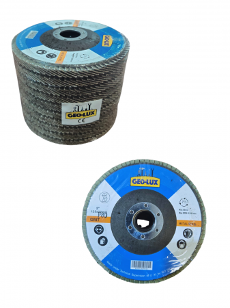 Discuri - set 10 discuri lamelare  125 Ø P80