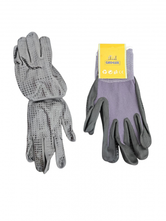 Construcții - Set 12 manusi mecanic de protectie, cu puncte