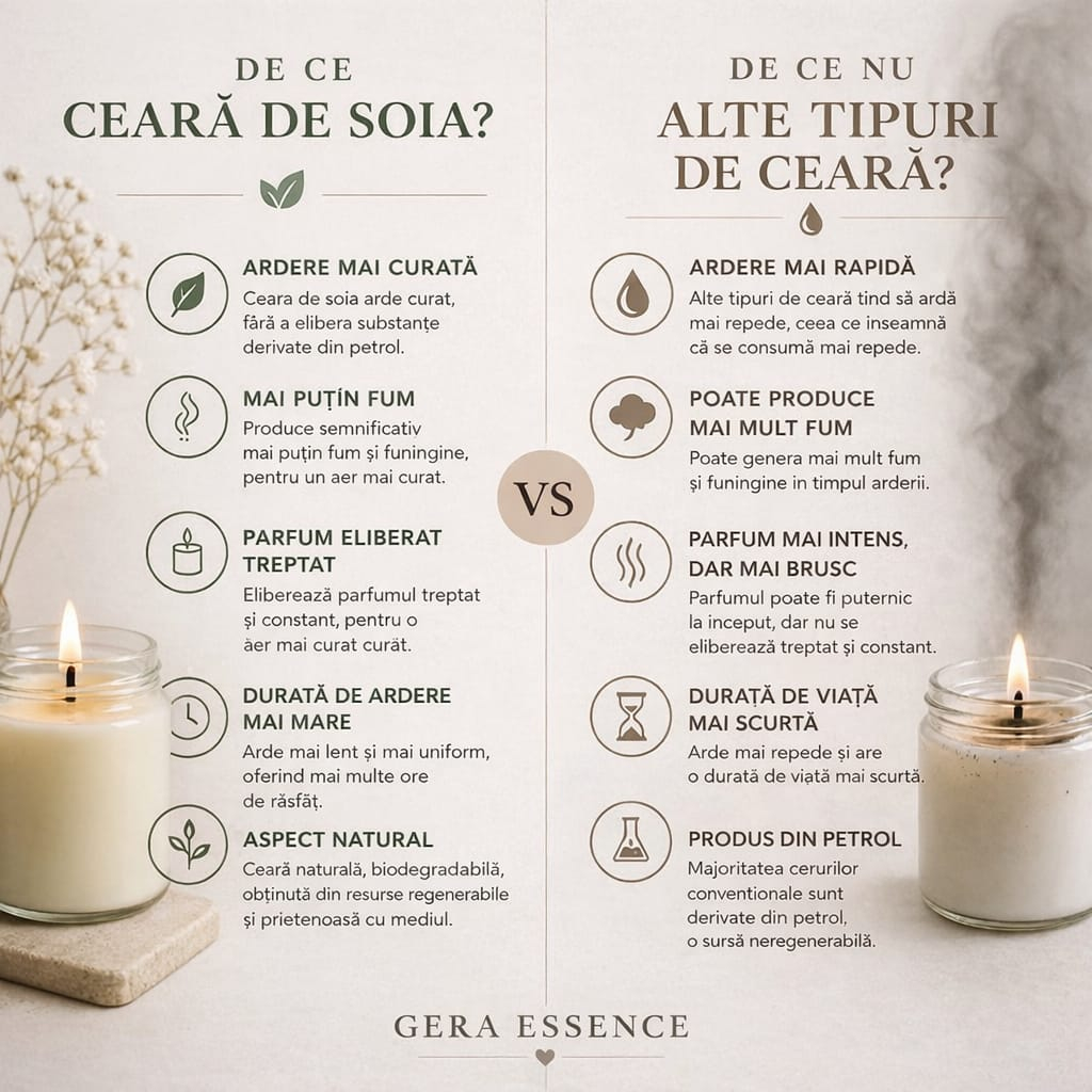 Lumanare parfumata din soia, GeRa Essence, Cookies - Citrice, ciocolata condimentata, vanilie, parfum dulce, gourmand, handmade, ceara naturala, ardere 25h, 90 g [4]