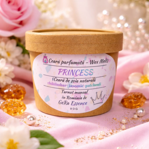 Ceara parfumata/ wax melts - Ceara parfumata/ Wax melts din soia, GeRa Essence, Princess - Chihlimbar, Iasomie, Patchouli, parfum senzual, feminin, handmade, ceara naturala