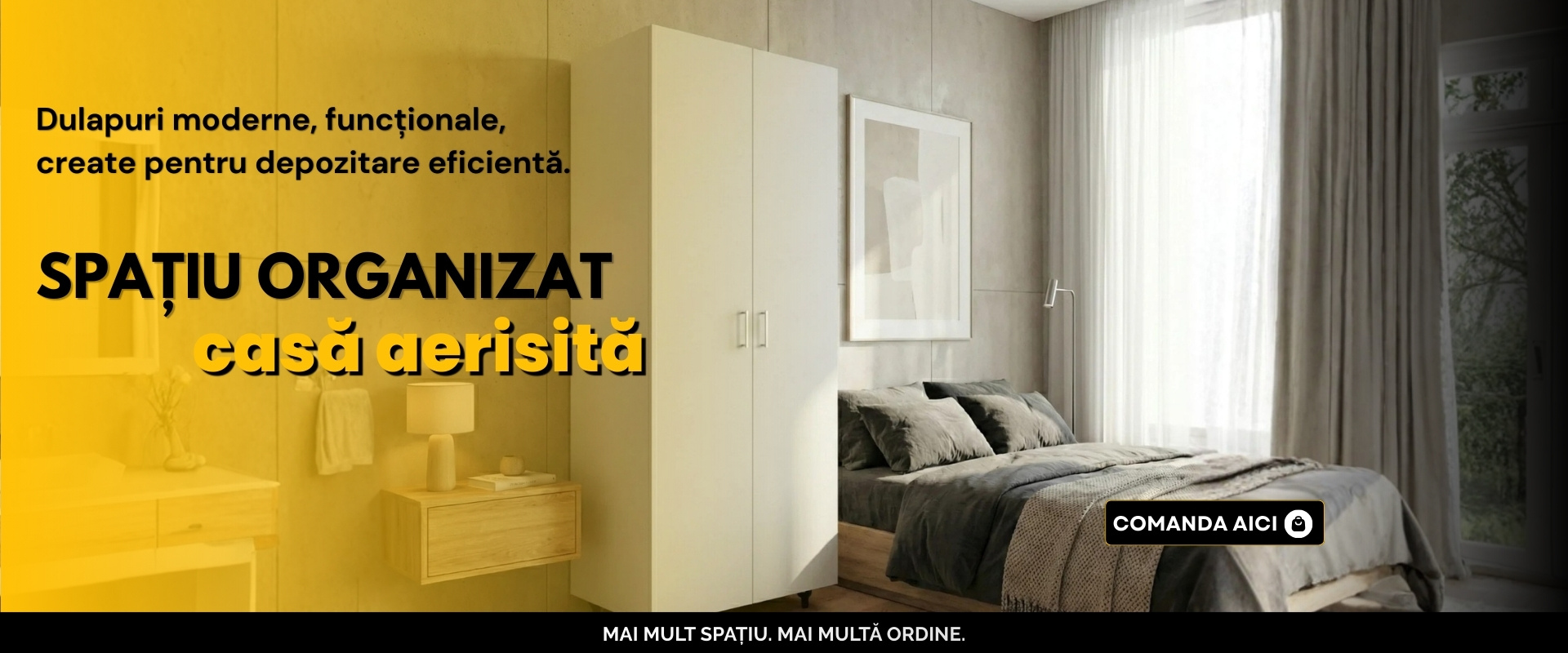 Dulapuri create pentru organizare simplă și eficientă