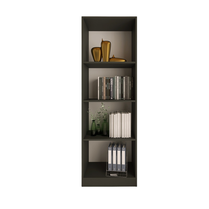 Biblioteca living , 150x30x80 , Gri Antracit , pal 18 mm [3]