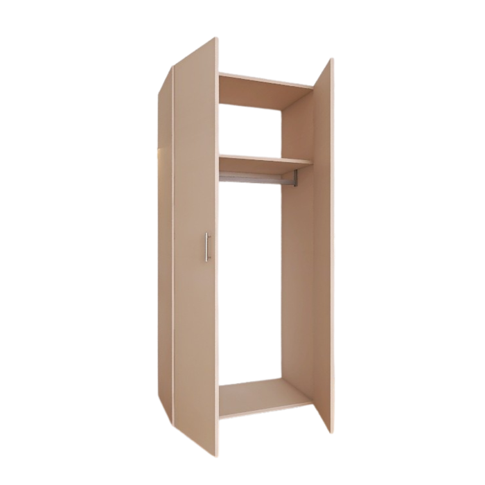 Dulap cu Bara Haine , CASMIR, H200 x A50 x L80 ,Balamale soft close, Pal 18 mm [3]