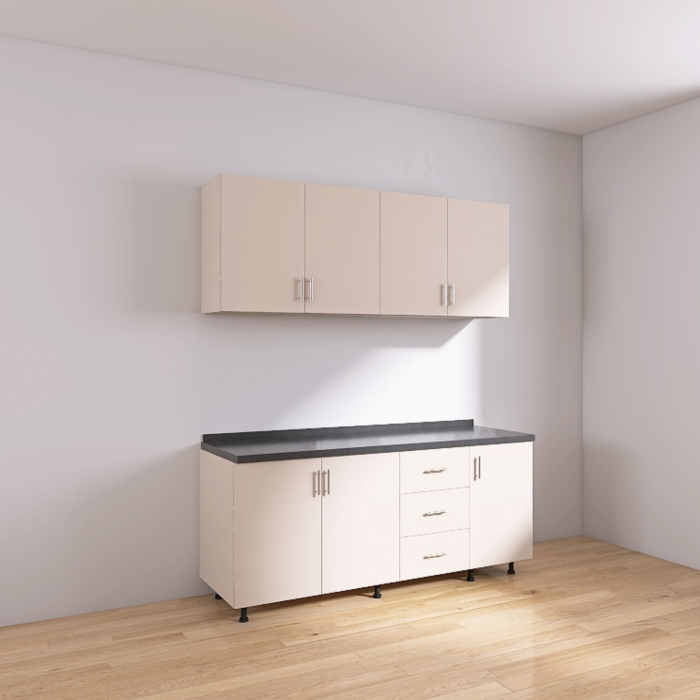 Set Bucatarie Modulara 160 cm, Culoarea Casmir, Pal 18mm, Blat Termorezistent [3]