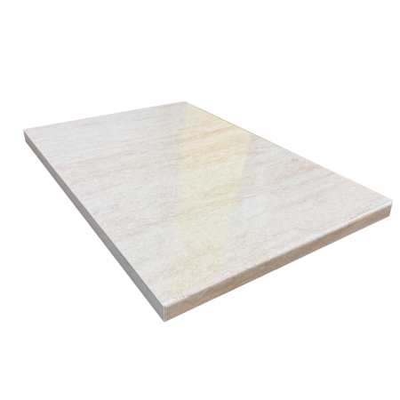 Blaturi Bucatarie - Blat Bucatarie Termorezistent L200 x A60 cm, Culoare Travertin, Grosime 2,8 cm