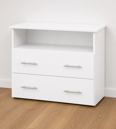 COMODE - Comoda Alba, Dimensiune H90 x A45 x L90, Pal 18mm