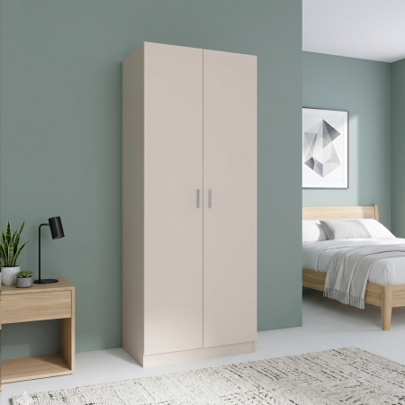 Dulapuri - Dulap cu 4 rafturi, H200 x A40 x L80cm, Pal 18mm, Culoare Casmir