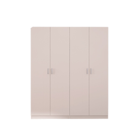 Dulap Haine 4 Usi, H200 x A50 L160cm, Culoare Casmir, Material Pal 18mm [3]