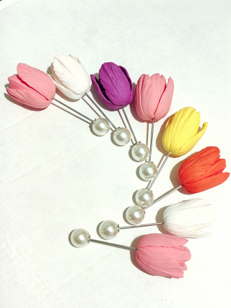 Broșă Lalea 6 cm [6]