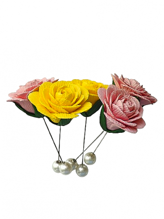 Broșă Trandafir 9 cm [1]