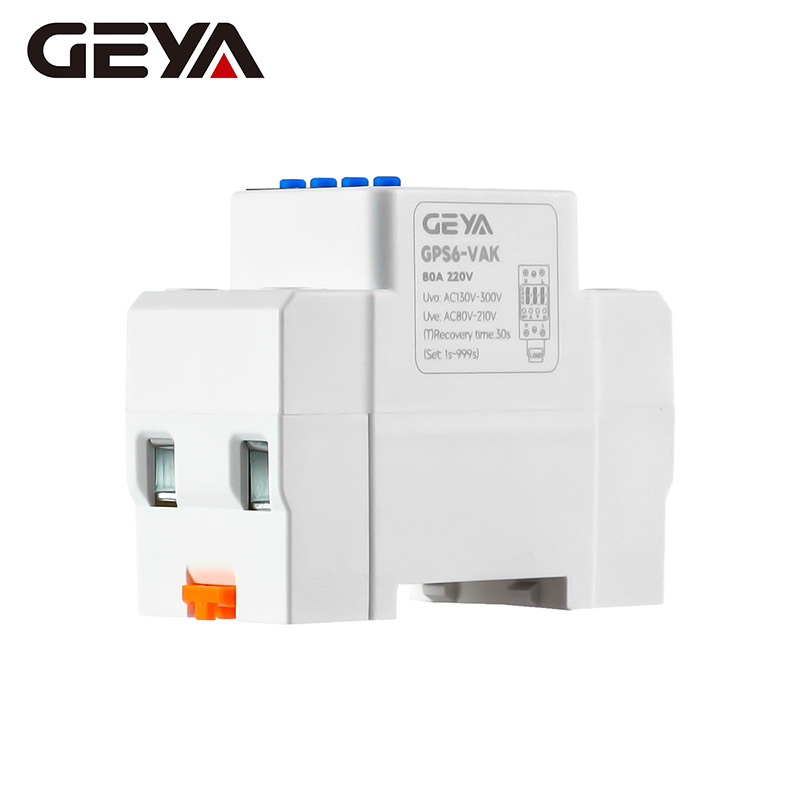 GEYA GPS6-VAK 2P 80A releu digital protectie tensiune curent cu monitorizare kWh [3]