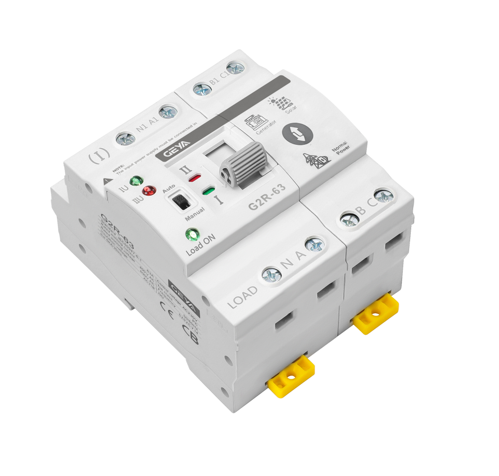 ATS GEYA G2R-63 4P 63A comutator automat transfer retea generator sina DIN [5]
