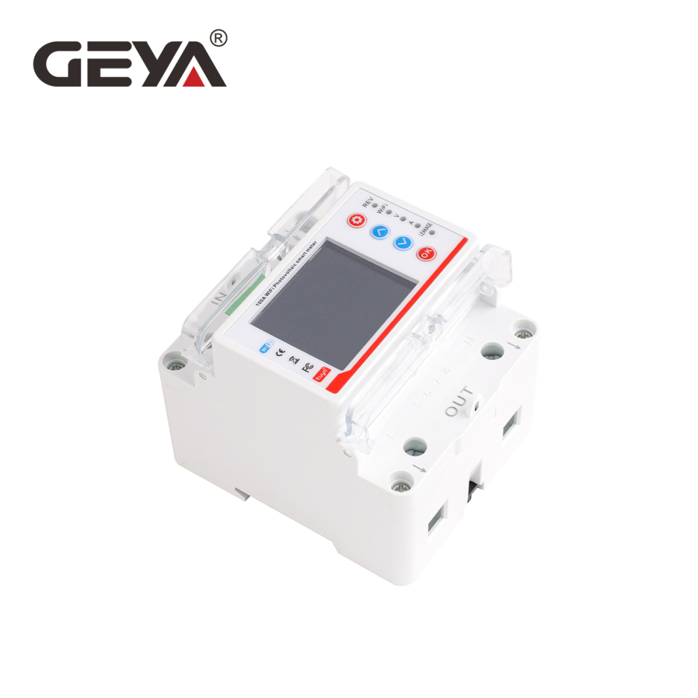 Contor inteligent de energie GEYA GYDZT-GFC 100A cu afisaj digital si WiFi [2]