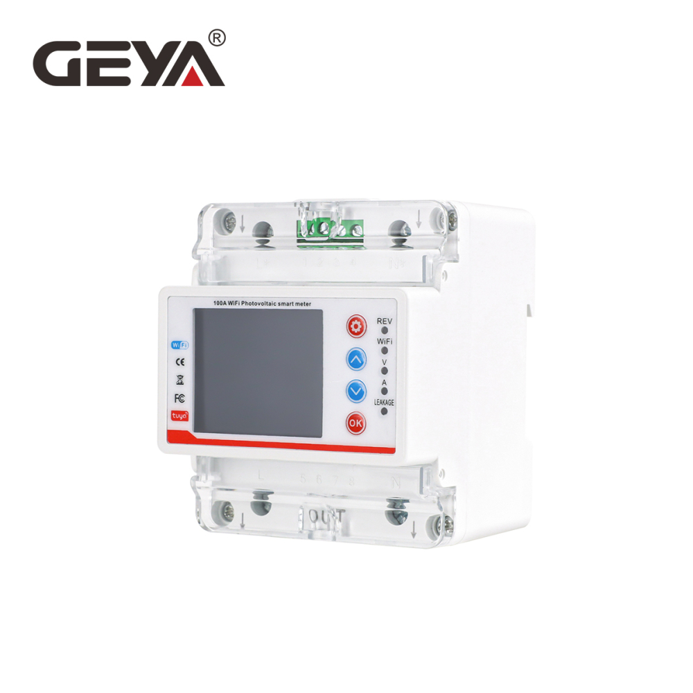 Contor inteligent de energie GEYA GYDZT-GFC 100A cu afisaj digital si WiFi [7]